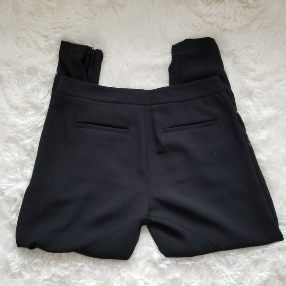 Vince Ankle Zip Black Pants, Size 4 - Picture 5 of 8
